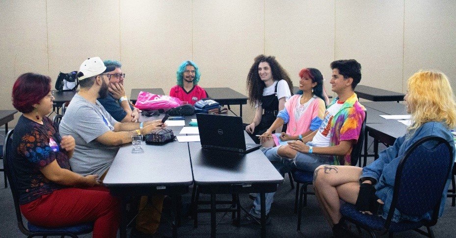 Oficina em andamento